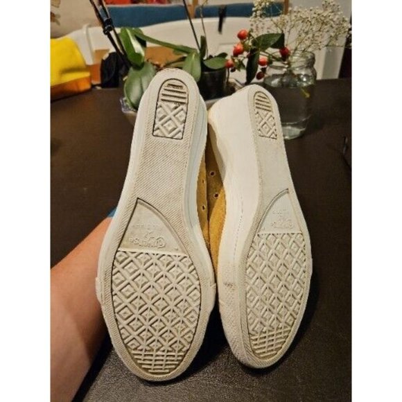 Rare Immaculate SIZE 6 Preloved high heel Converse AllStar Suede thin fur lining - Picture 16 of 16